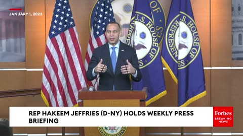 'It's Disgusting!'- Hakeem Jeffries Laces Into Tucker Carlson For 'Lies And Conspiracy Theories'