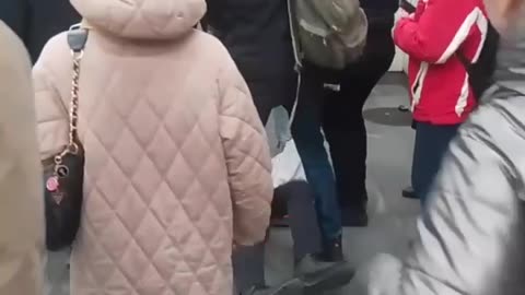 Another video of "voluntary" mobilization