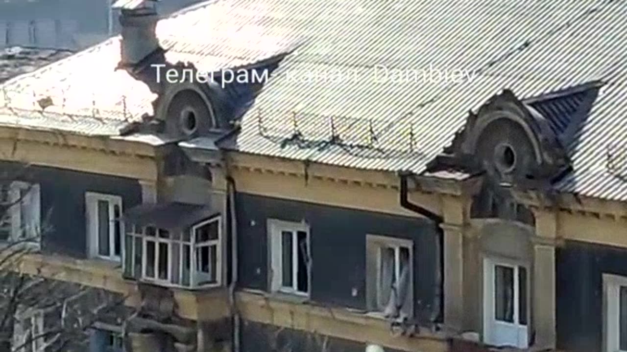 Video of fierce fighting in the center of Artemovsk, March 5, 2023.
