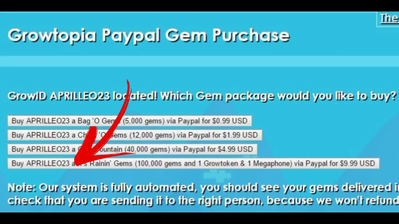 Growtopia _152 - Rainin Gem Pack Giveaway Winners-ZMhIytHj3gw
