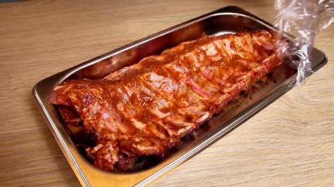 This rib recipe broke all records! The whole secret is in the marinade! Easy Air Fryer recipe