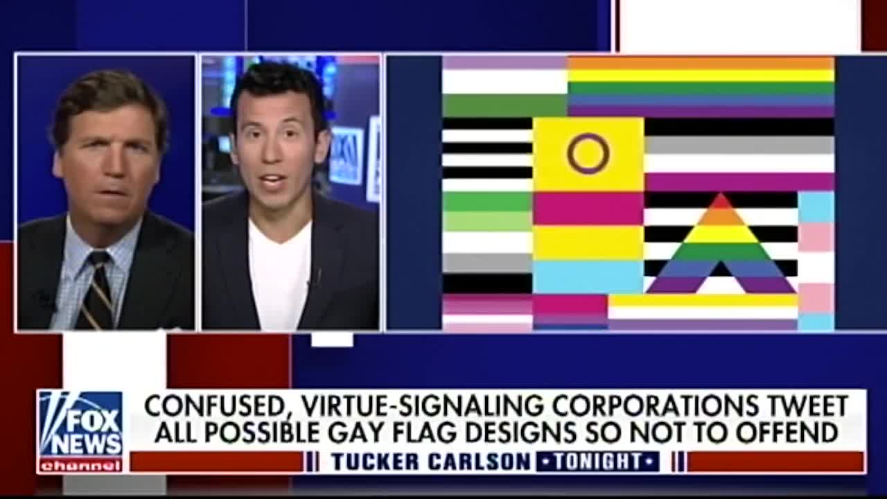 MORALIZING PROPAGANDA: Tucker Carlson And Eddie Scarry Slam Woke Corporations