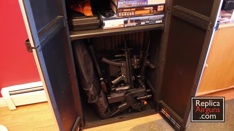 Safe Air and Blank Gun Storage Unit On a Budget