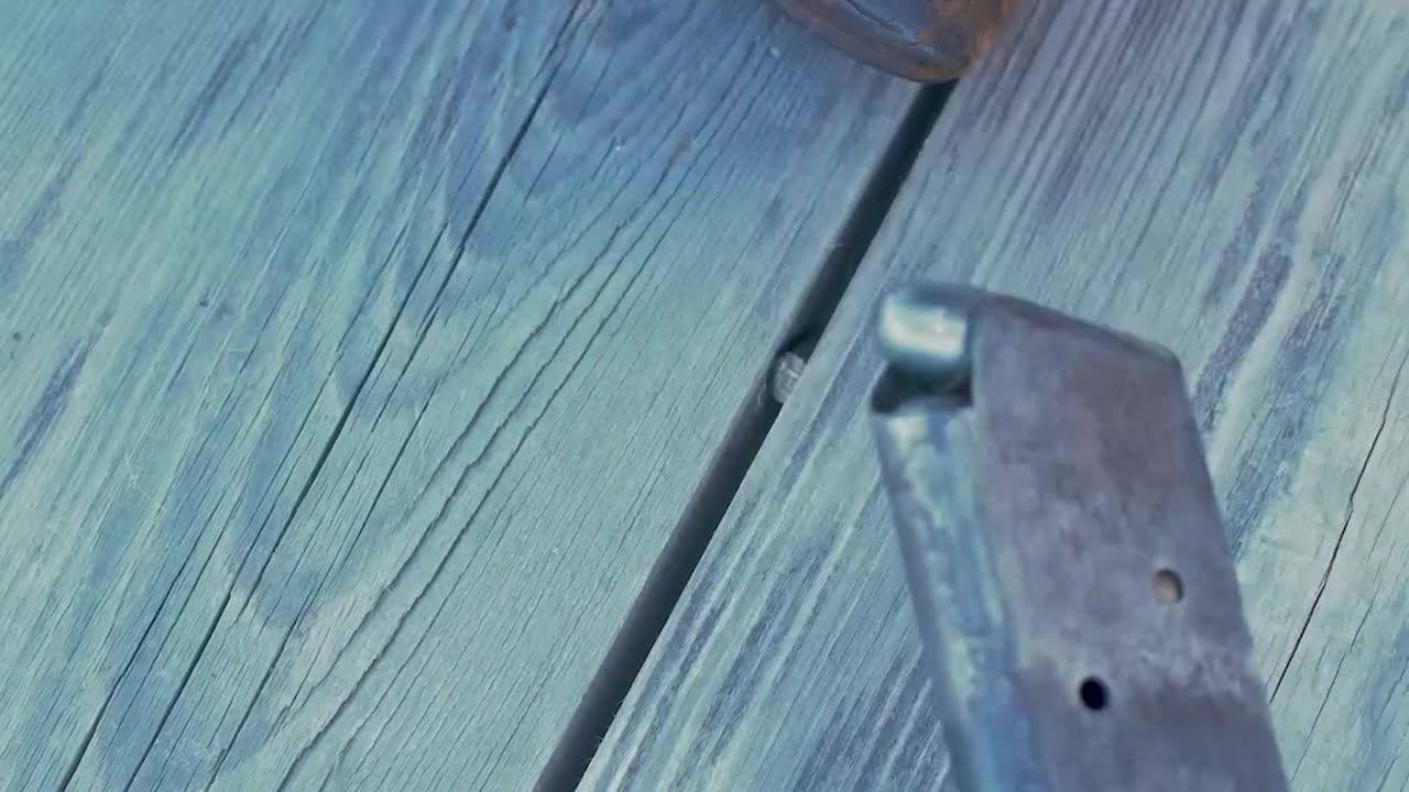 Shooting the Gun my Great-Grandfather took to France