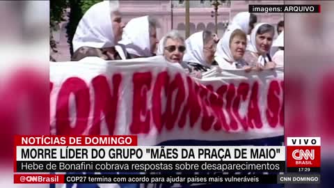 Argentina que fundou o grupo das Mães da Praça de Maio morre aos 93 anos | CNN DOMINGO