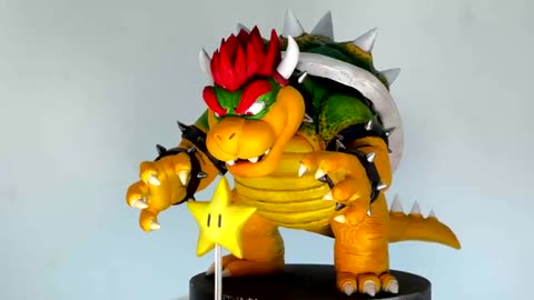 Create Bowser (Movie.ver) with Clay / Super Mario Bros 2023