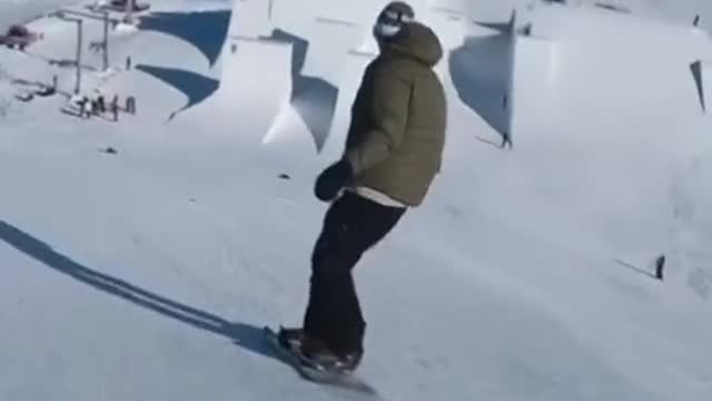 If you don't try your best, how can you know if there is a miracle skiing