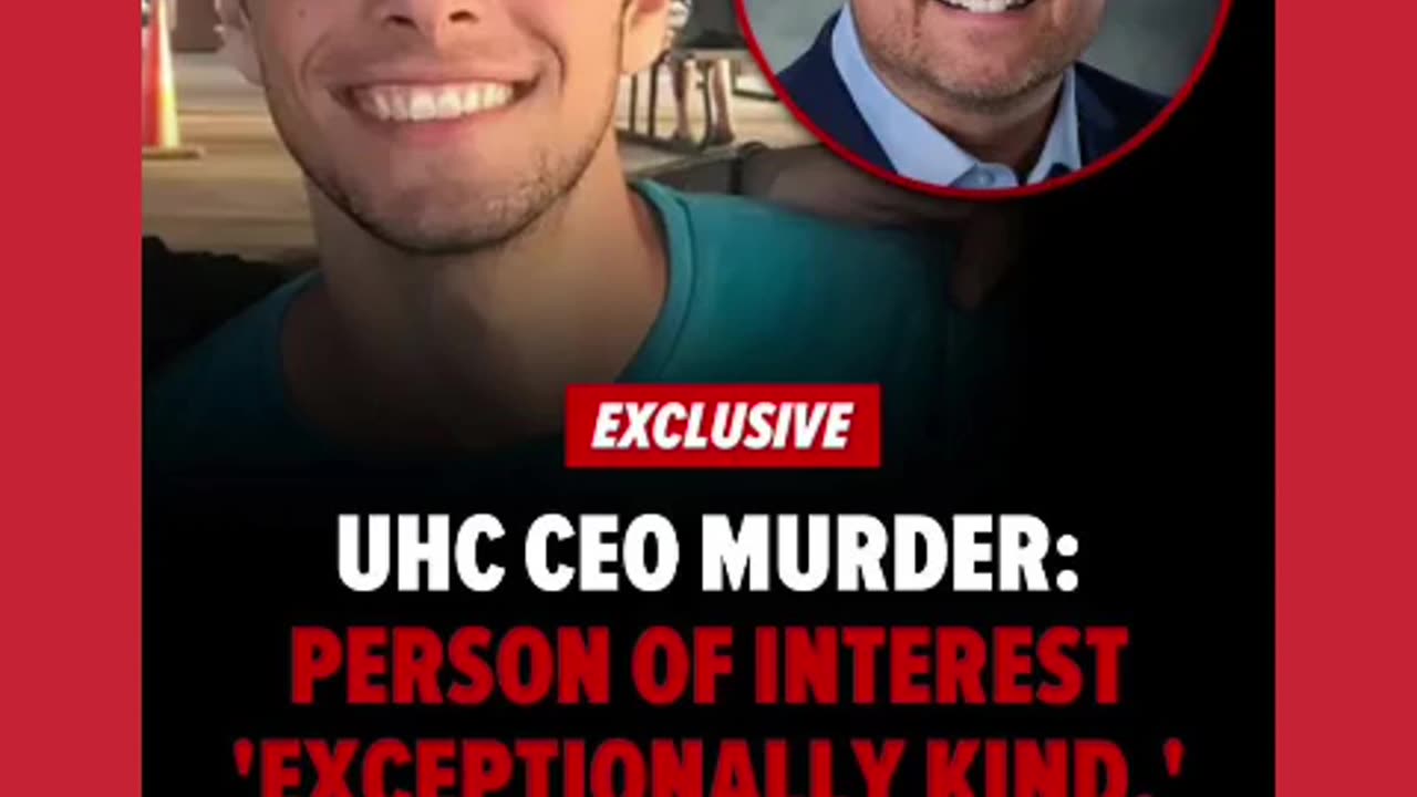 Uhc ceo murder person of internet exceptionally kinda friends say 12/21/24