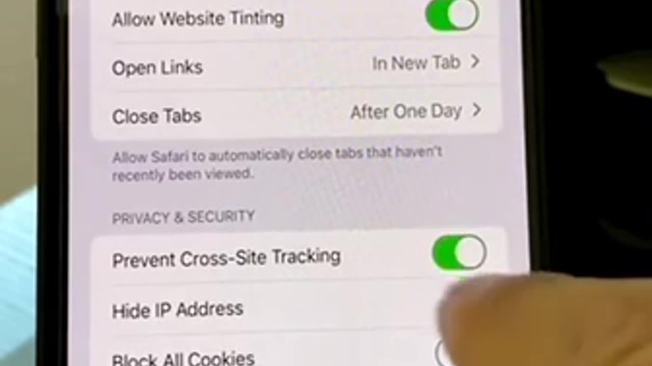 Helpful iPhone Privacy Settings