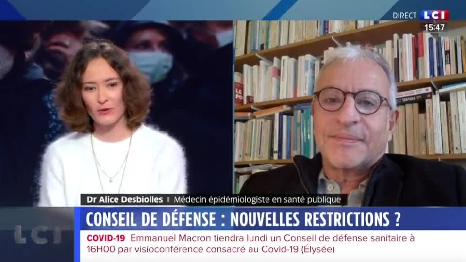 Restrictions, confinement, couvre-feu, mise à l'isolemenent