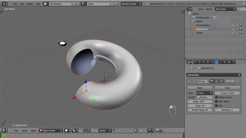 47 The Screw Modifier and Lathe Modeling