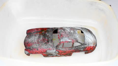 Restoration Abandoned Mercedes Benz 300SL Model Car