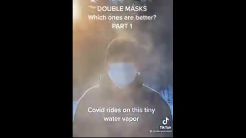 Chad Roy : Le Covid se déplace sur cette minuscule vapeur d'eau. Alors ces types de masques fonctionnent-ils ? Doubles ou rien ? (VOST)