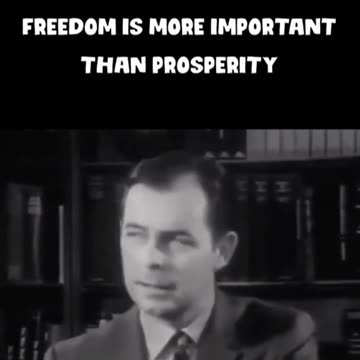 G. Edward Griffin - Freedom Is More Important Than Prosperity [1969]