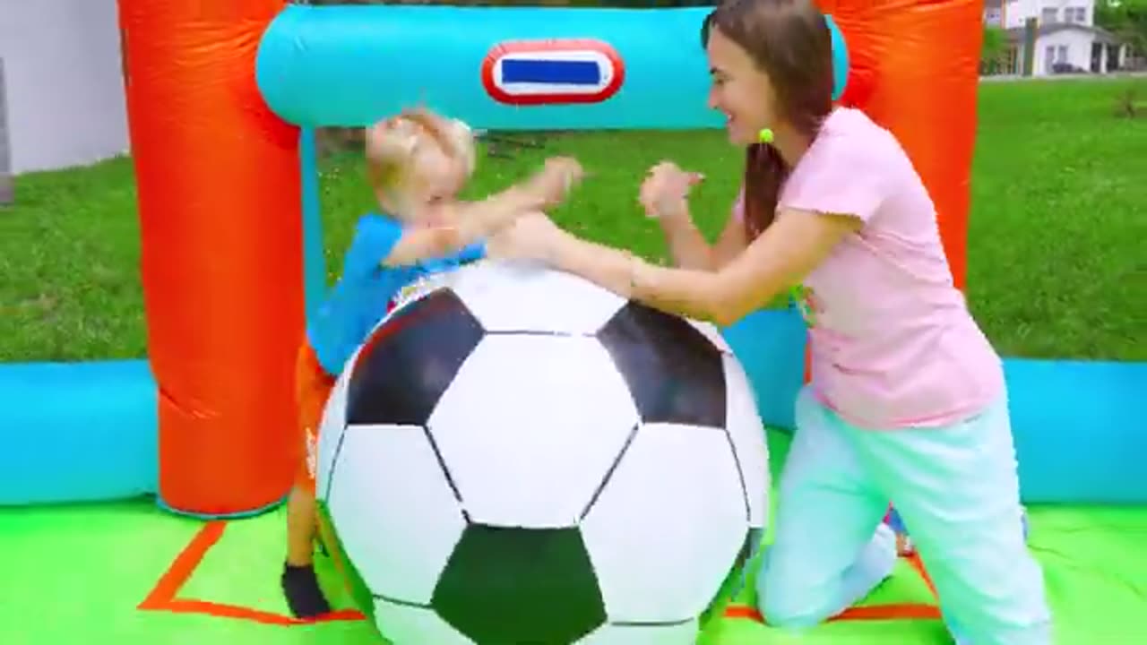 Chris and his friends decorate playhouses for kids