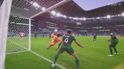 Lewandowski gets his goal! Poland v Saudi Arabia FIFA World Cup Qatar 2022