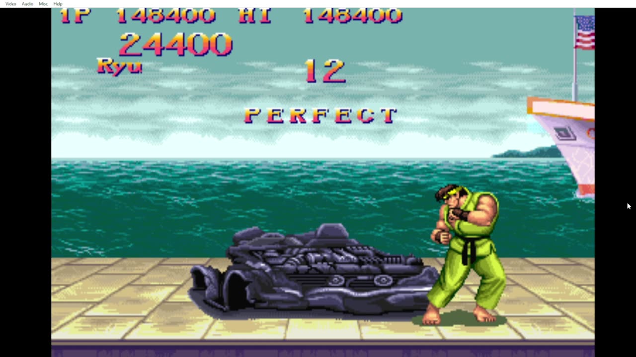 Street Fighter II - Champion Edition (Bonus Stage 1)