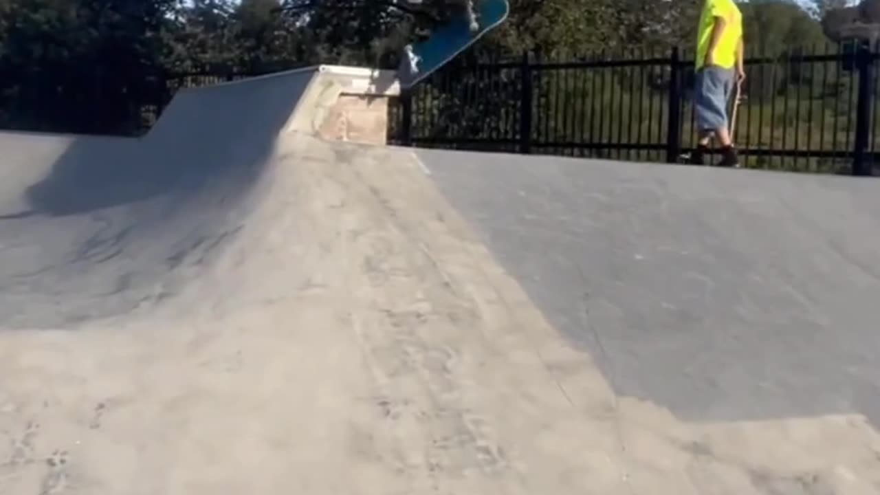 Skateboard slam