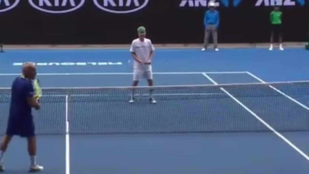 Funniest Tennis Mansour