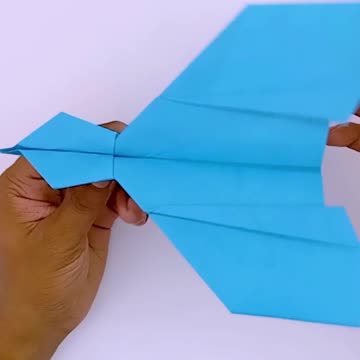 How to make paper plane #crafts #papercrafts #paperplane #handmade