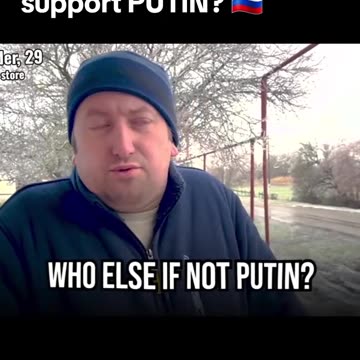 ASKING RUSSIANS IF THEY SUPPORT PUTIN