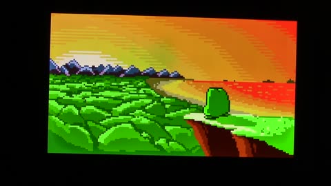 I'm playing frog hog on atari vcs