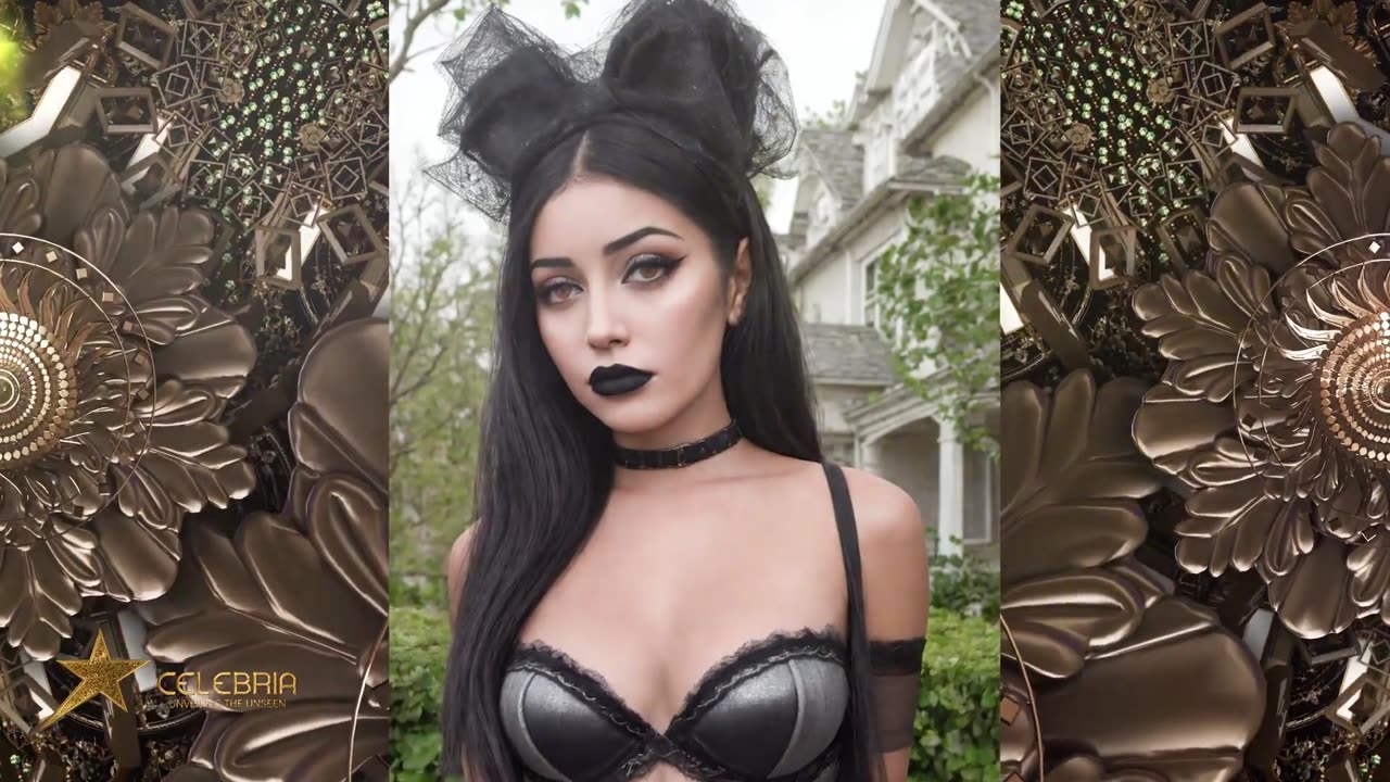 POSH - Unveiling the Gothic Charmer_ AI Cindy Kimberly in an Epic AI Generated Goth Style