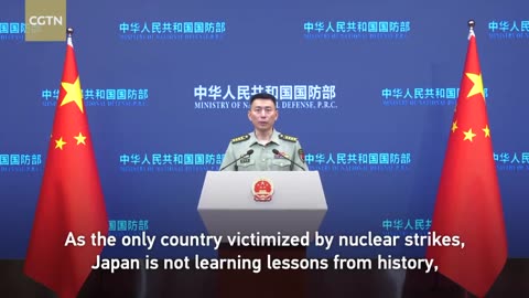 China says the United States is the BIGGEST NUCLEAR THREAT to the world.