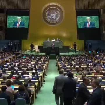 un Trump Speech