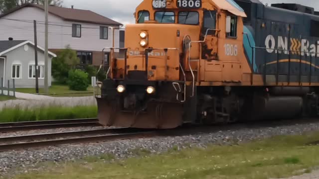 Trains in Kapuskasing