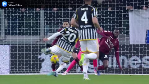 JUVENTUS VS SALERNITANA STARTING THE YEAR WITH SIX GOALS COPPA ITALIA