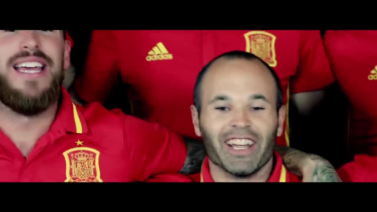 La Roja Baila (Himno Oficial de la Selección Española) (Videoclip Oficial)