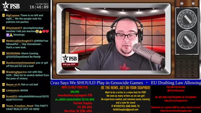 2021-12-28 15:50 EST - The Common Sense Show: with Derek & Janet