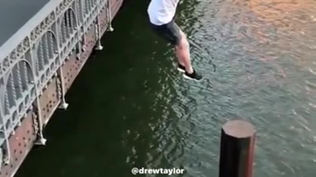 Amazing incredible jump