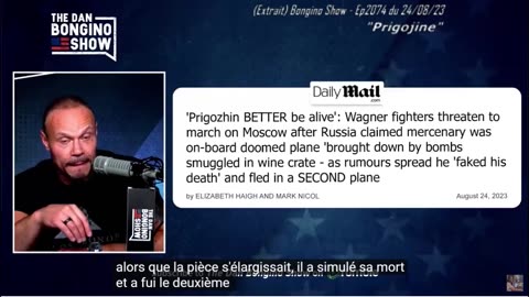 Bongino Show - Extrait Ep2074, Pregojine (24/08/23 Vostfr)