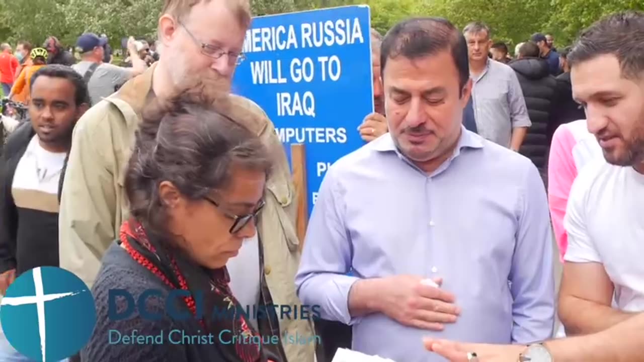 Better than Muhammad l wont beat my wife Speakers Corner