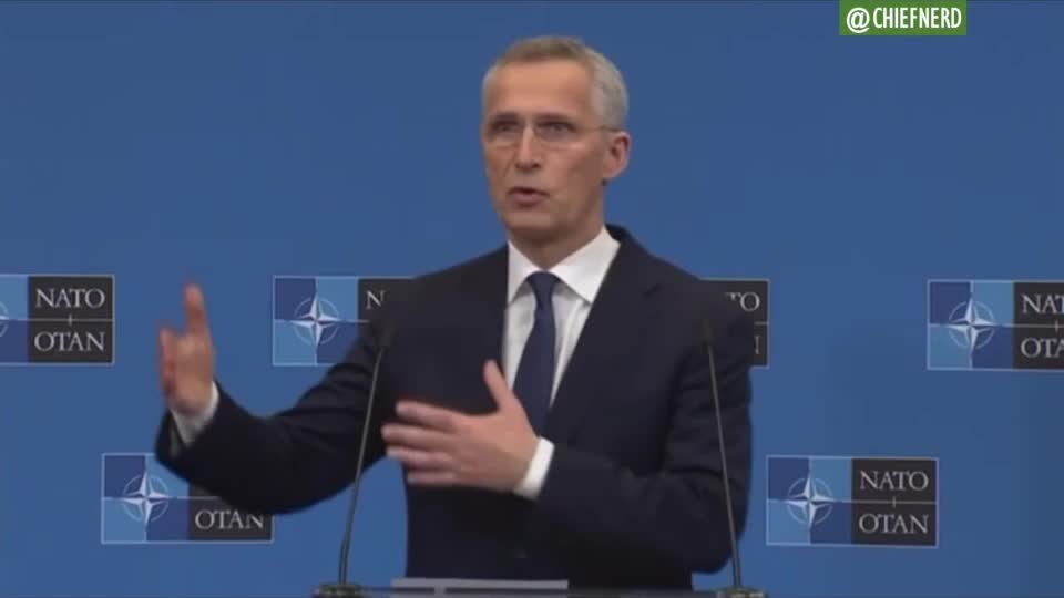 NATO Sec. Gen. Jens Stoltenberg Says They Have Activated Chemical, Biological, and Nuclear Defenses.