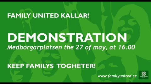 Family United Medborgarplatsen 27 maj 2023