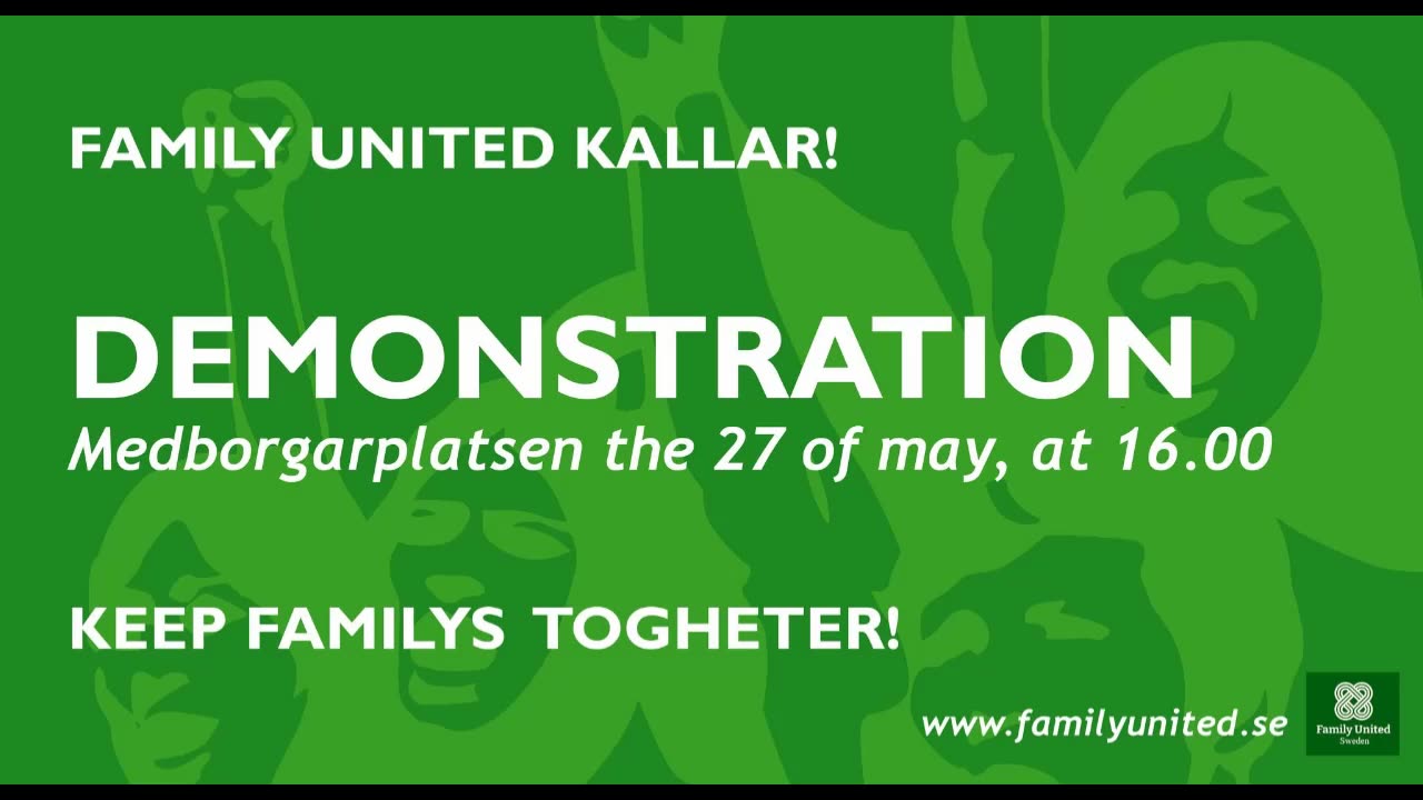 Family United Medborgarplatsen 27 maj 2023