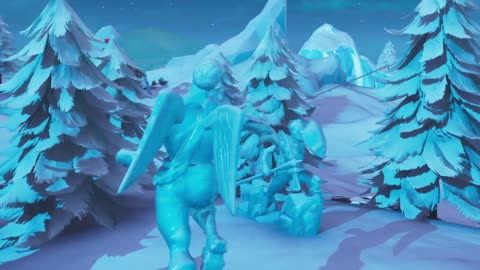 Fortnite Ice Sculptures