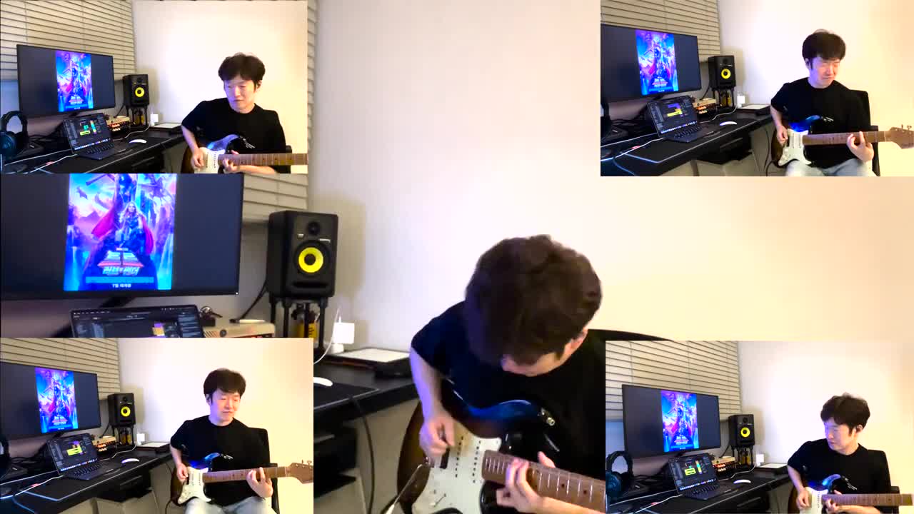 토르 4 - 러브 앤 썬더 - 마블 인트로 (Thor 4 - Love and Thunder - Marvel Intro Guitar Cover)