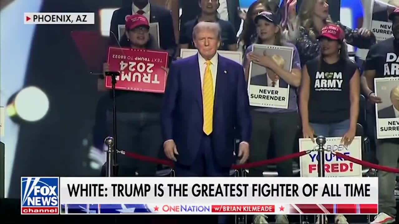 dana white says trump is the greatest fighter of all time