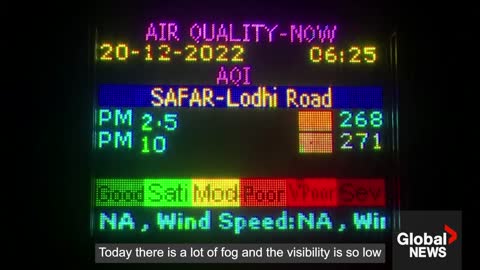 Severe smog caused by pollution impacts New Delhi, other cities in northern India