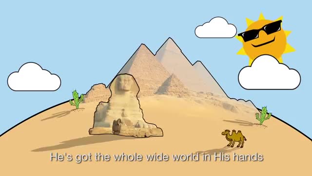 Sing Hosanna - He’s Got The Whole World In His Hands | Bible Songs for Kids