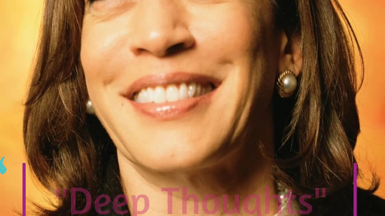 Kamala Harris gives speech and did alot of double talk