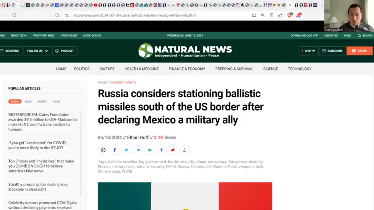 WW3 ON U.S. SOIL? - Russia & Mexico Team Up! - Russian Missiles In Mexico!