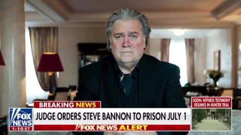 Judge orders Steve Bannon to Prison July 1