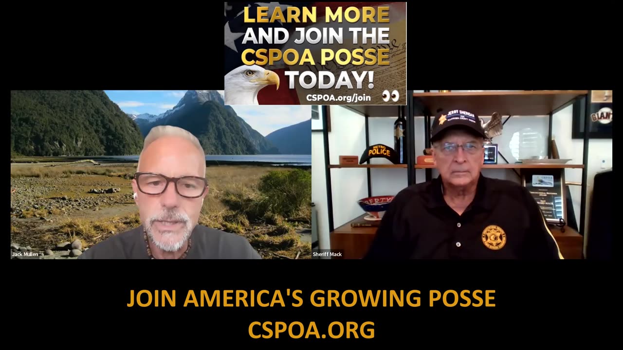 CSPOA Goes Straight To The Problem - Join America's Growing Posse Now!