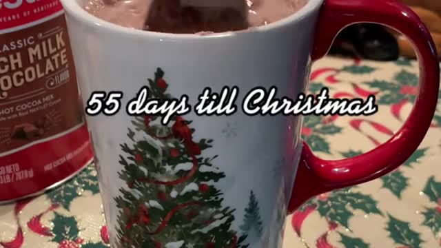 55 dam till Chistmas