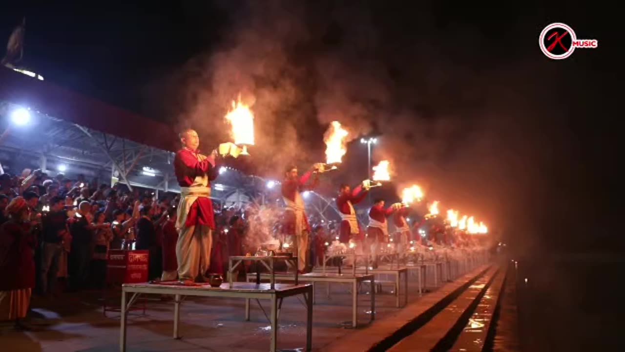 Uttarakhand Triveni Ghat Ganga Aarati